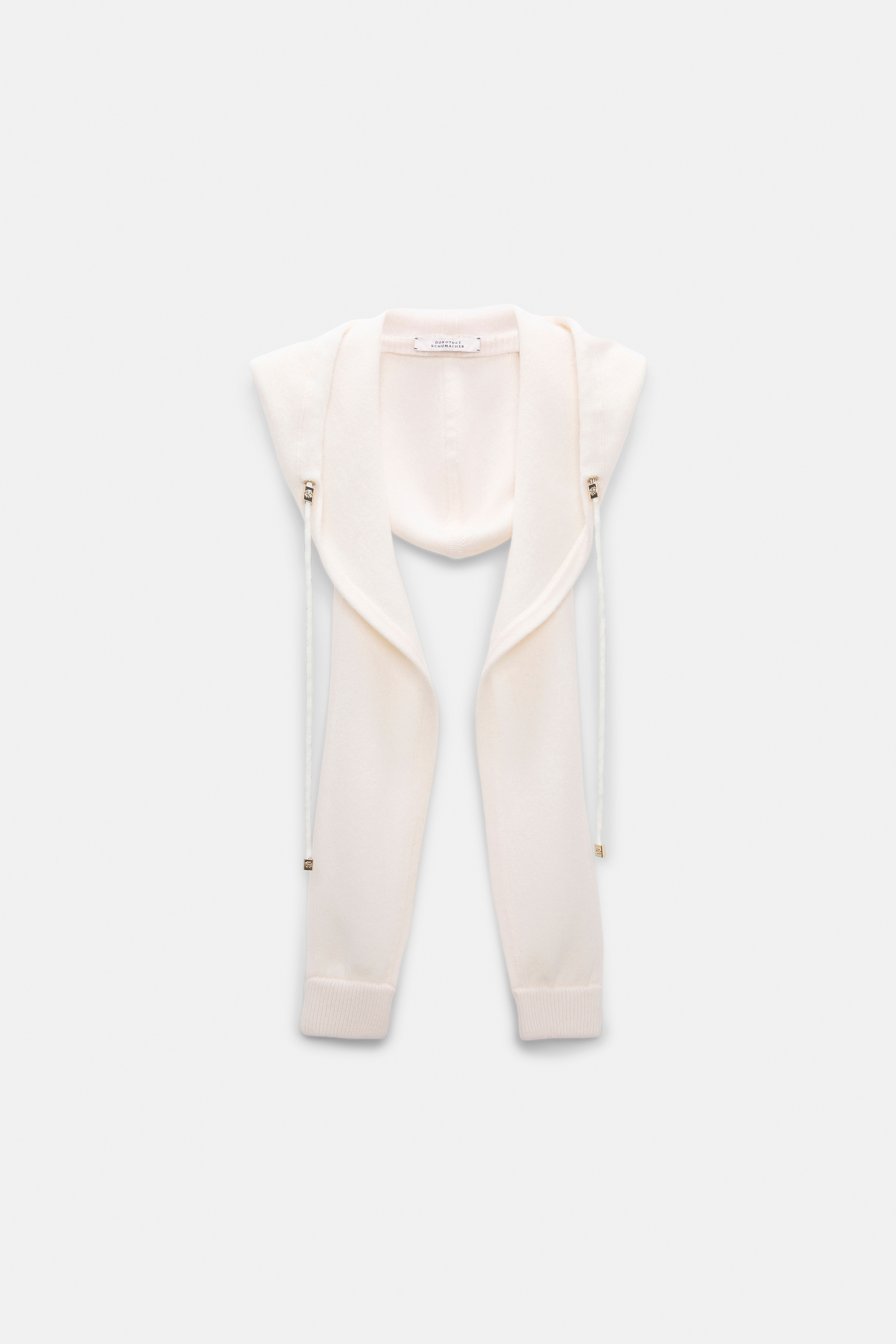 Dorothee Schumacher Hood accessory camellia white